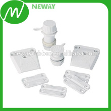 Factory High Standard Injection moulé en plastique blanc pièces